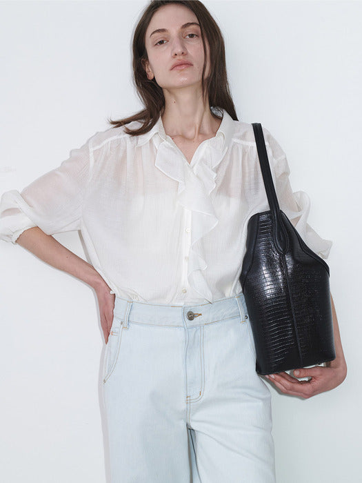Loeuvre Partir Shoulder Large Lizard embo