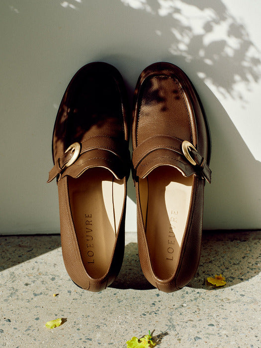Loeuvre Rond Haut Moccasins