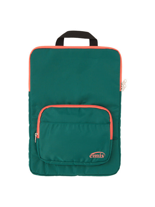[emis] LAPTOP CASE-GREEN