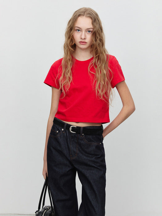 [dunst] D-BUCKLE SUEDE BELT BLACK_UDBE5E209BK