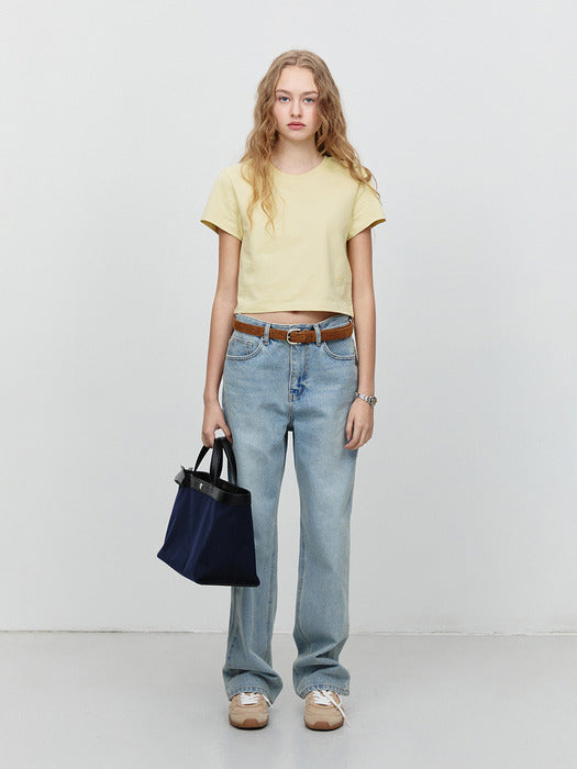 [dunst] D-BUCKLE SUEDE BELT CAMEL_UDBE5E209CM