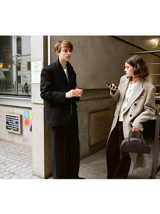 [dunst] CLASSIC BOWLING BAG DEEP BROWN_UDBA6E203W3