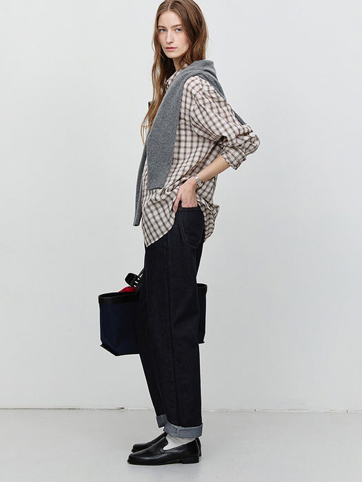 [dunst] ESSENTIAL STRAIGHT JEANS RAW DENIM_UDPA5A204N1