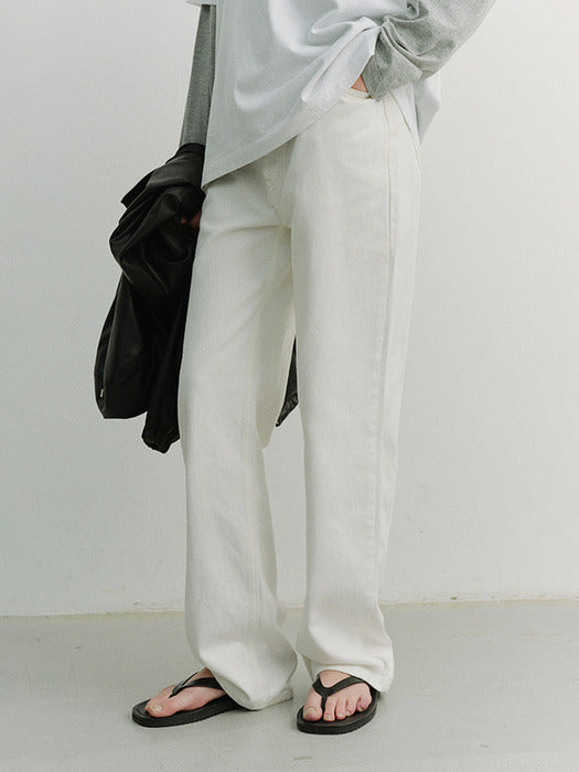 [dunst] LOOSE JEANS ECRU_UDPA6A205CR