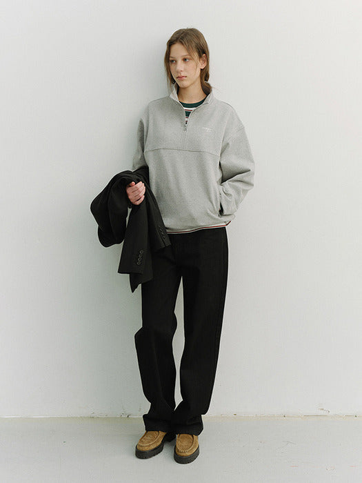 [dunst] LOOSE JEANS BLACK_UDPA6A205BK