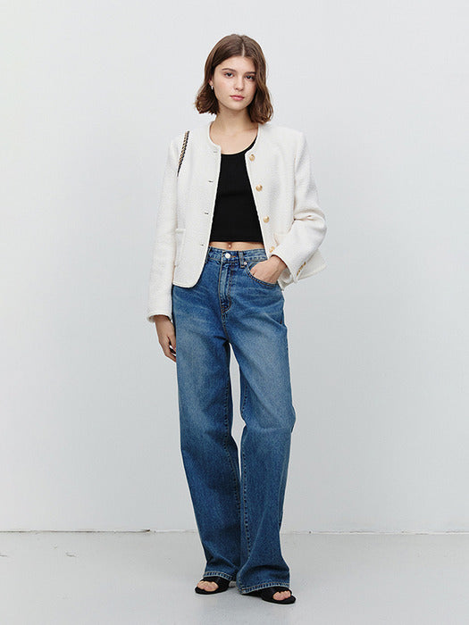 RELAXED WIDE JEANS CLASSIC BLUE_UDPA5A208B3