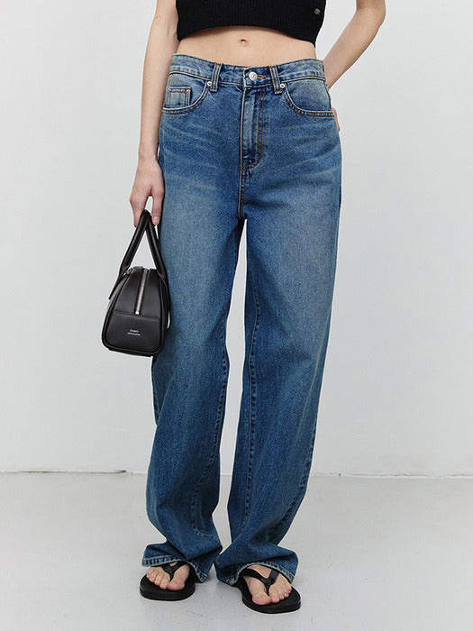 RELAXED WIDE JEANS CLASSIC BLUE_UDPA5A208B3