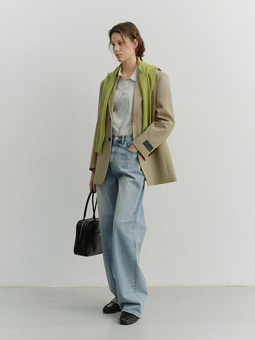 [dunst] Relaxed Wide Jeans Light BLUE_UDPA6A208B1