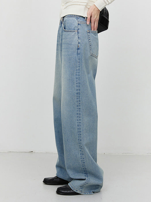 [dunst] RELAXED WIDE JEANS LIGHT BLUE_UDPA5A208B1
