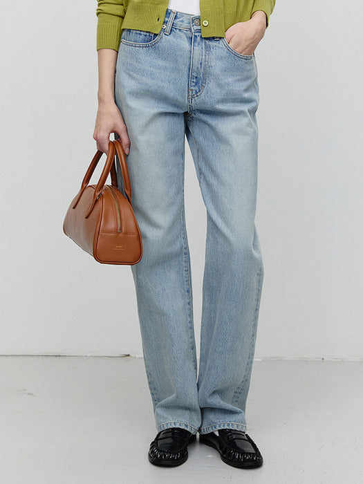 [dunst] ESSENTIAL STRAIGHT FULL LENGTH JEANS LIGHT BLUE_UDPA5A217B1