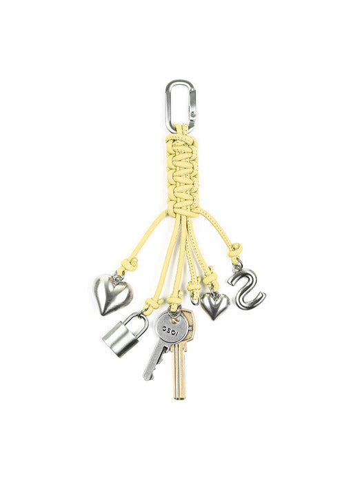 [osoi] ROPE KEY RING [LEMON]