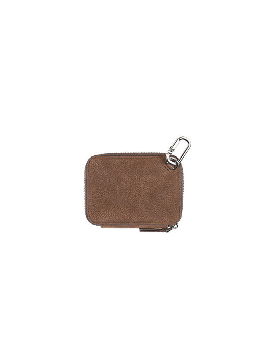 [osoi] LIP PURSE [NUBUCK BROWN]