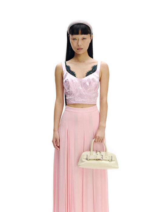 [osoi] ZIP BROCLE MINI [STONE CREAM]