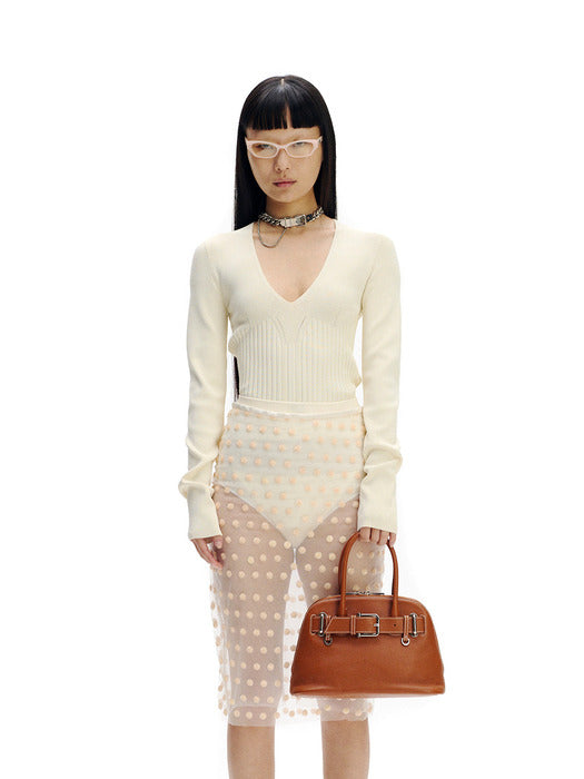 [osoi] ZIP BROCLE MID [TAN]