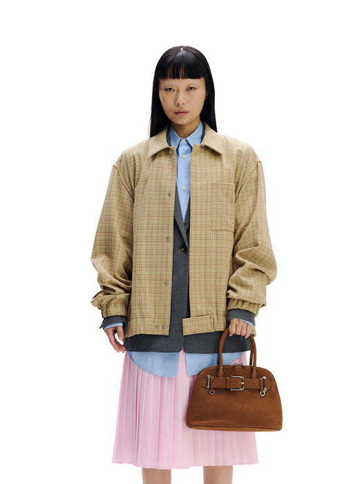 [osoi] ZIP BROCLE MID [NUBUCK BROWN]