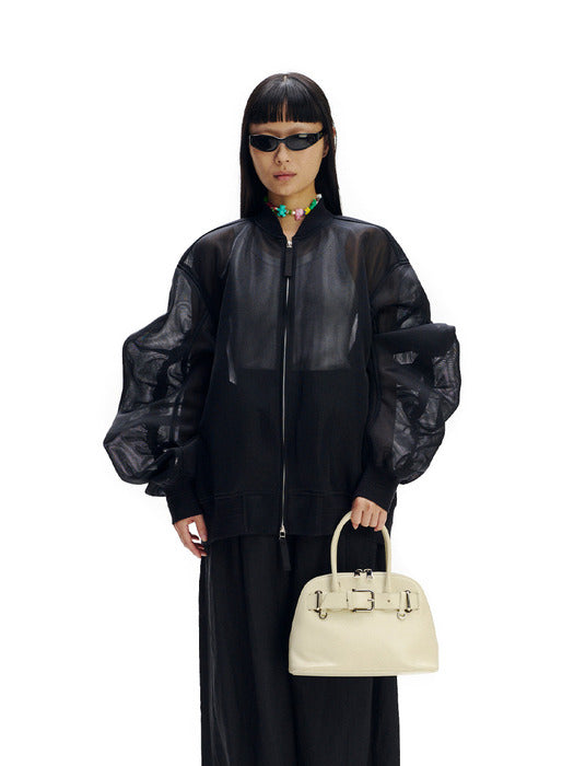 [osoi] ZIP BROCLE MID [STONE CREAM]