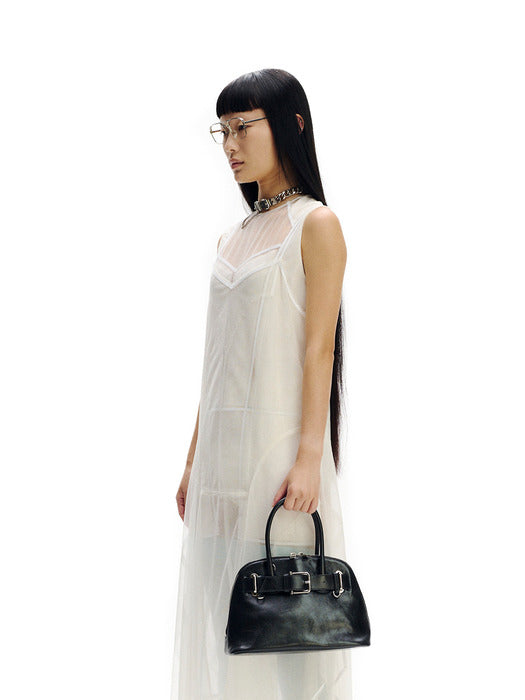 [osoi] ZIP BROCLE MID [STONE BLACK]