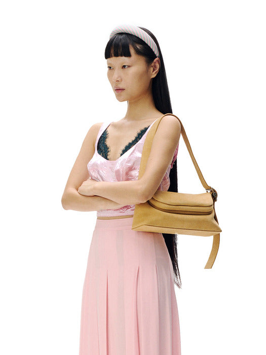 [osoi] FOLDER BROT [NUBUCK CARAMEL]