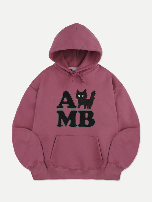 [ambler] AMB cat Hoodie AHP1203 (Pink)