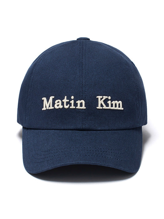 MATIN CLASSIC LOGO BALL CAP IN NAVY