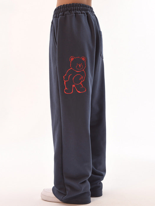 [ambler] The sun 2-Way Sweat Pants AP901 (Navy)