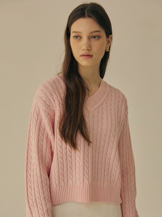 Wconcept_Mango_Maniplease Mango Maniplease Colo Cable Knit