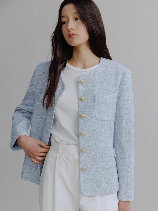Mango Maniplease Maria Tweed Jacket