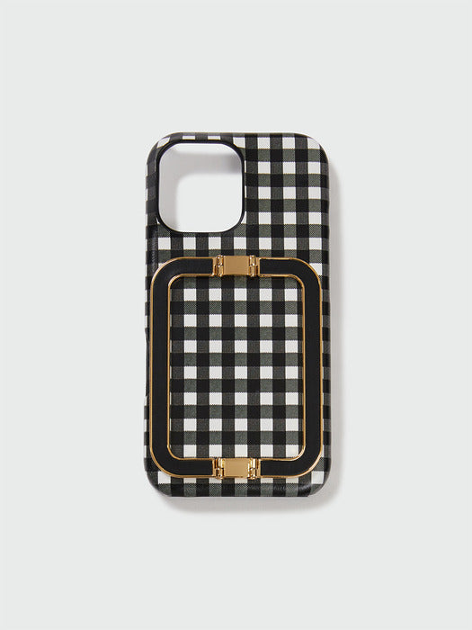 Eenk Phone Case Liney Black Check