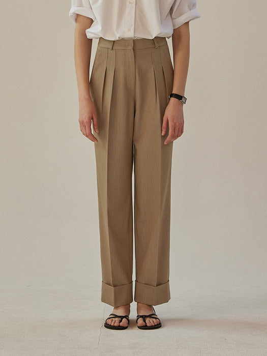 Wconcept_Mango_Maniplease Mango Maniplease Tuck Wide Slacks Ver.2