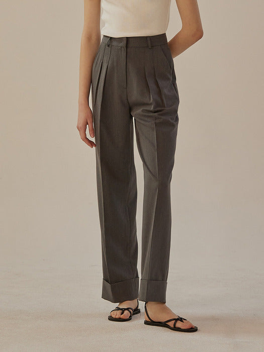 Wconcept_Mango_Maniplease Mango Maniplease Tuck Wide Slacks Ver.2