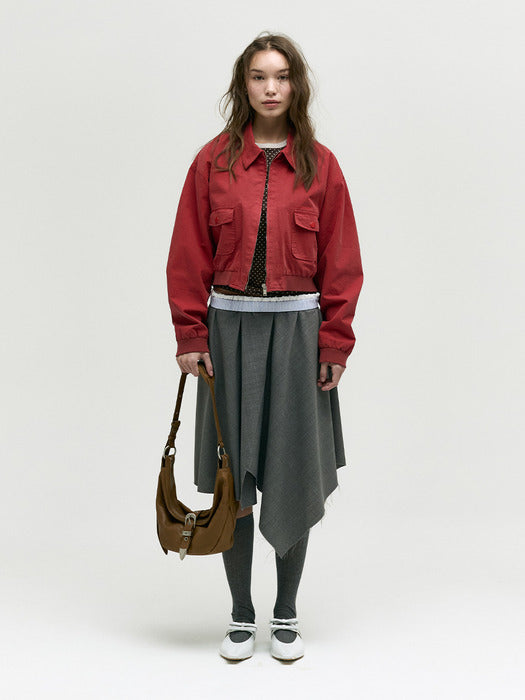 BELTED HOBO MEDIUM_vintage camel washed nappa