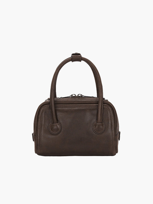 SOFT TOTE MINI_washed brown pull-up