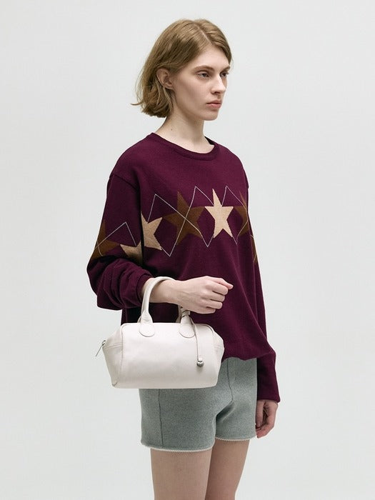 [Margesherwood] Soft BOWLING_pale pink cracked