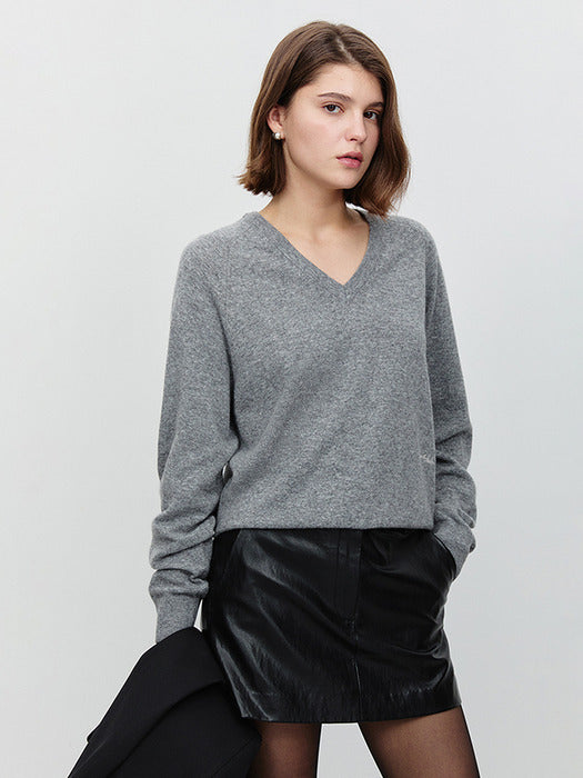 Dunst Micro Mini Vegan Leather Skirt Leather Black