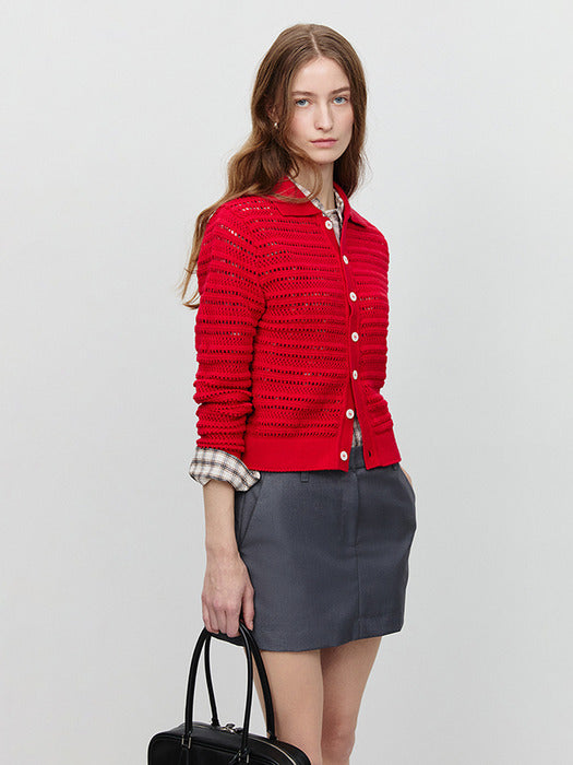 [dunst] MICRO MINI SKIRT CHARCOAL GREY_UDSK5A205CG