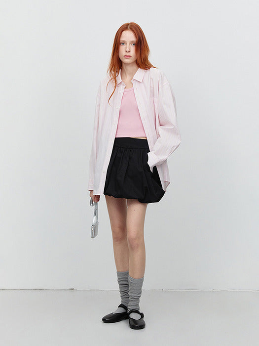 [dunst] CROPPED SLEEVELESS TOP PINK_UDTS5A208P2