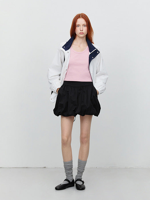 [dunst] CROPPED SLEEVELESS TOP PINK_UDTS5A208P2