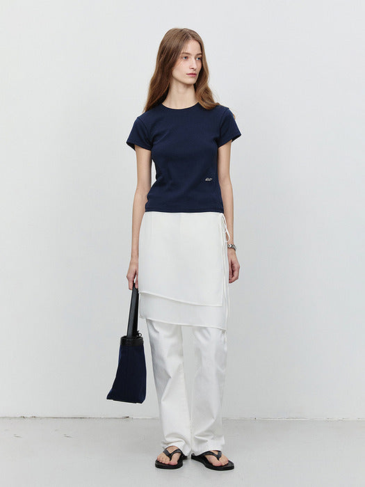 [dunst] ESSENTIAL T-SHIRT NAVY_UDTS5A204N2