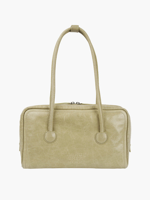 SOFT BOSTON_khaki beige pull-up crinkle