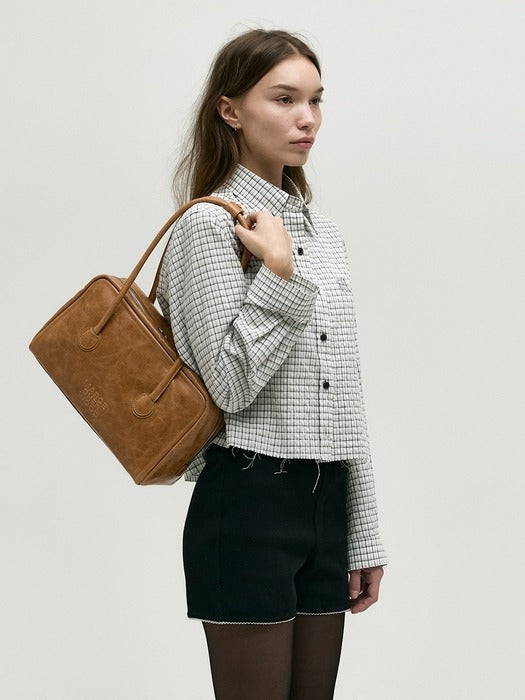 Margesherwood Soft Boston soft camel pull-up crinkle