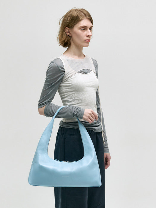 HOBO LARGE_dream blue glossy plain