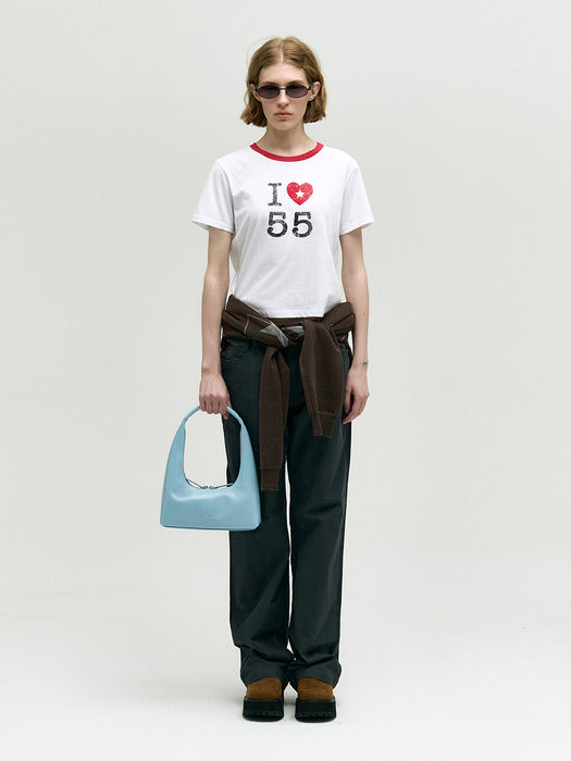 HOBO SHOULDER_dream blue glossy plain