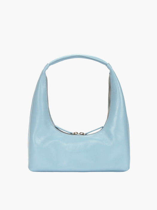 HOBO SHOULDER_dream blue glossy plain