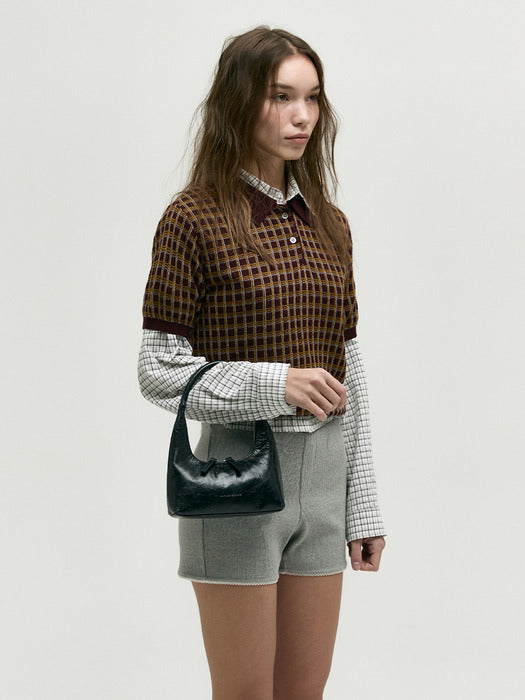 HOBO MINI_black pull-up crinkle