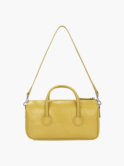 ZIPPER SMALL_corn yellow crinkle