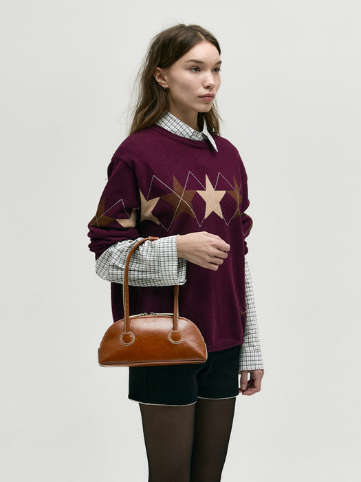 Margesherwood Bessette Shoulder brown crinkle
