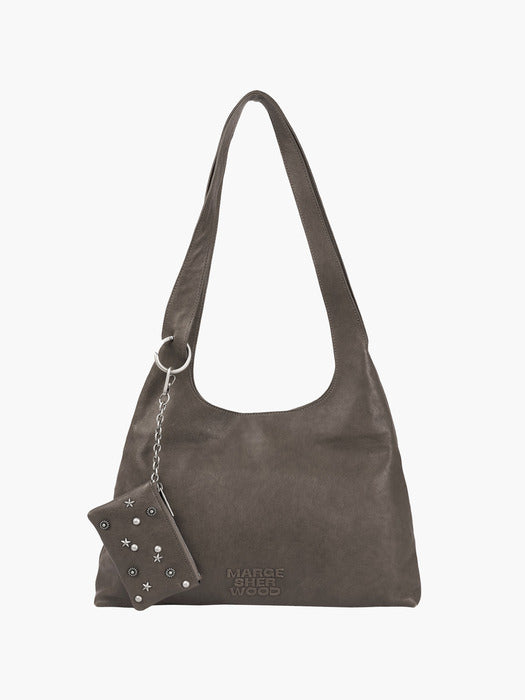 Margesherwood Halter Hobo Large taupe washed nappa