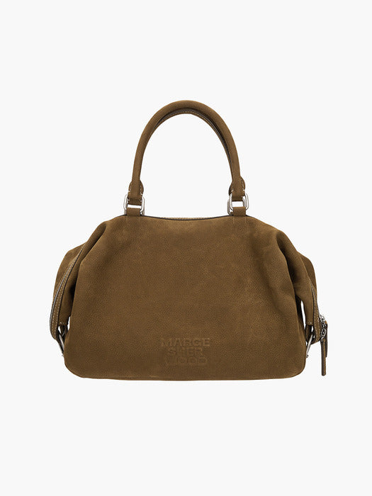 DUMPLING TOTE_chestnut nubuck