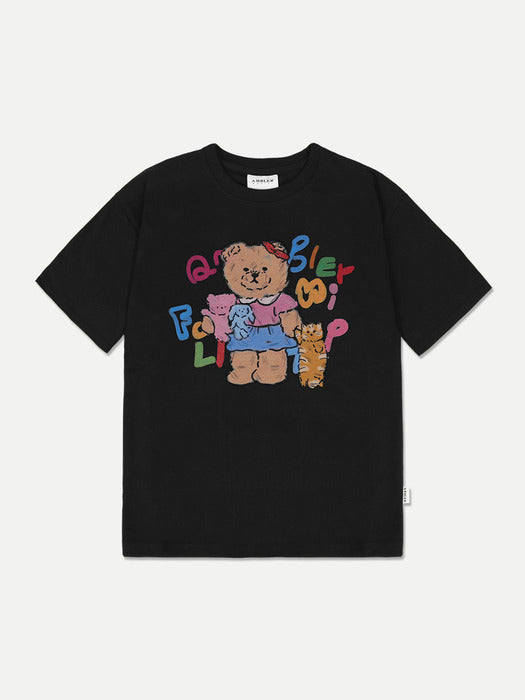 [ambler] Color trip T-Shirts AS1201 (Black)