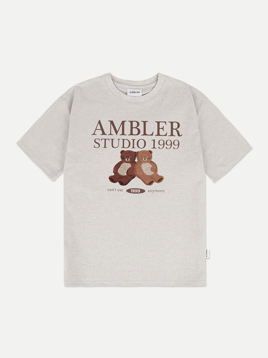 [ambler] Cheat day T-Shirts AS1205 (Oatmeal)
